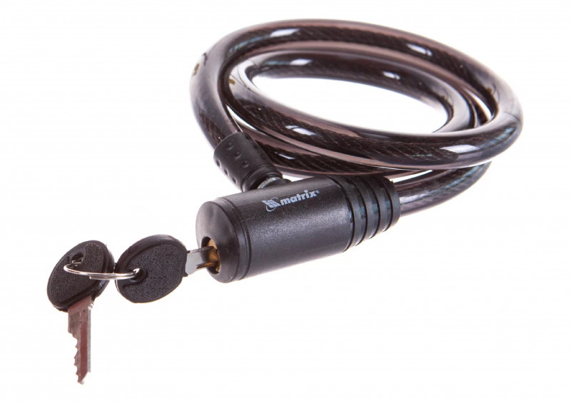 Замок тросовый универсал 12х960мм Matrix