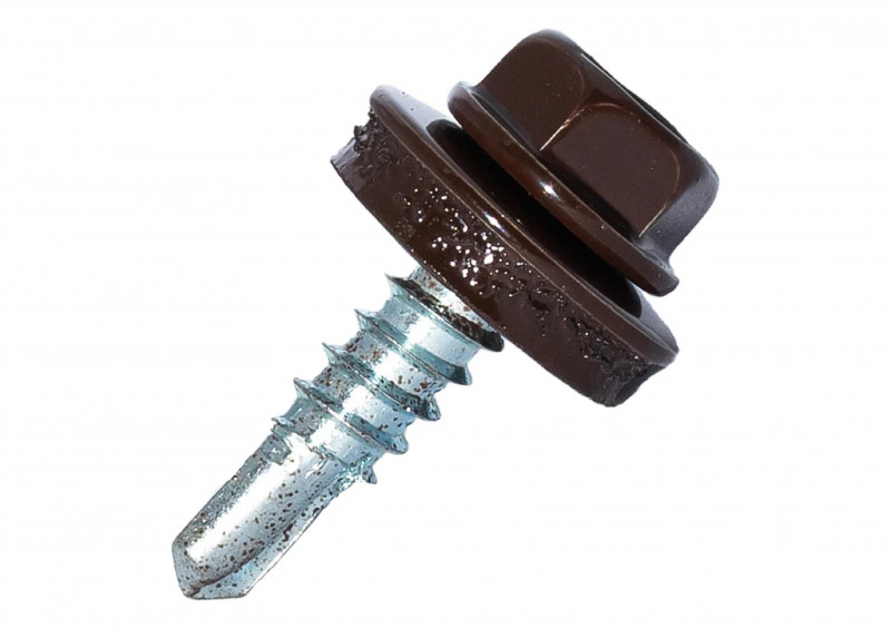 Саморез кровельный HWX3-W-P6 уп/50шт 4,8х19мм ТМ HARDWEX