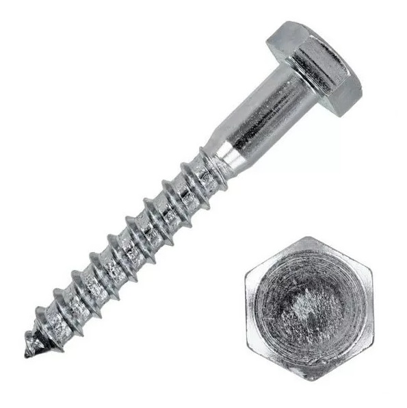 Шуруп-болт Глухарь по дереву DIN 571 8х60