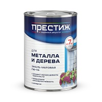 Эмаль ПФ-115 0,9кг белая глянец ПРЕСТИЖ