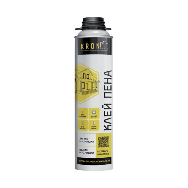 Пена-клей всесезонная 800гр Kronbuild
