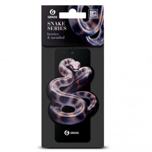 Ароматизатор воздуха картонный Змея berries & menthol Grass